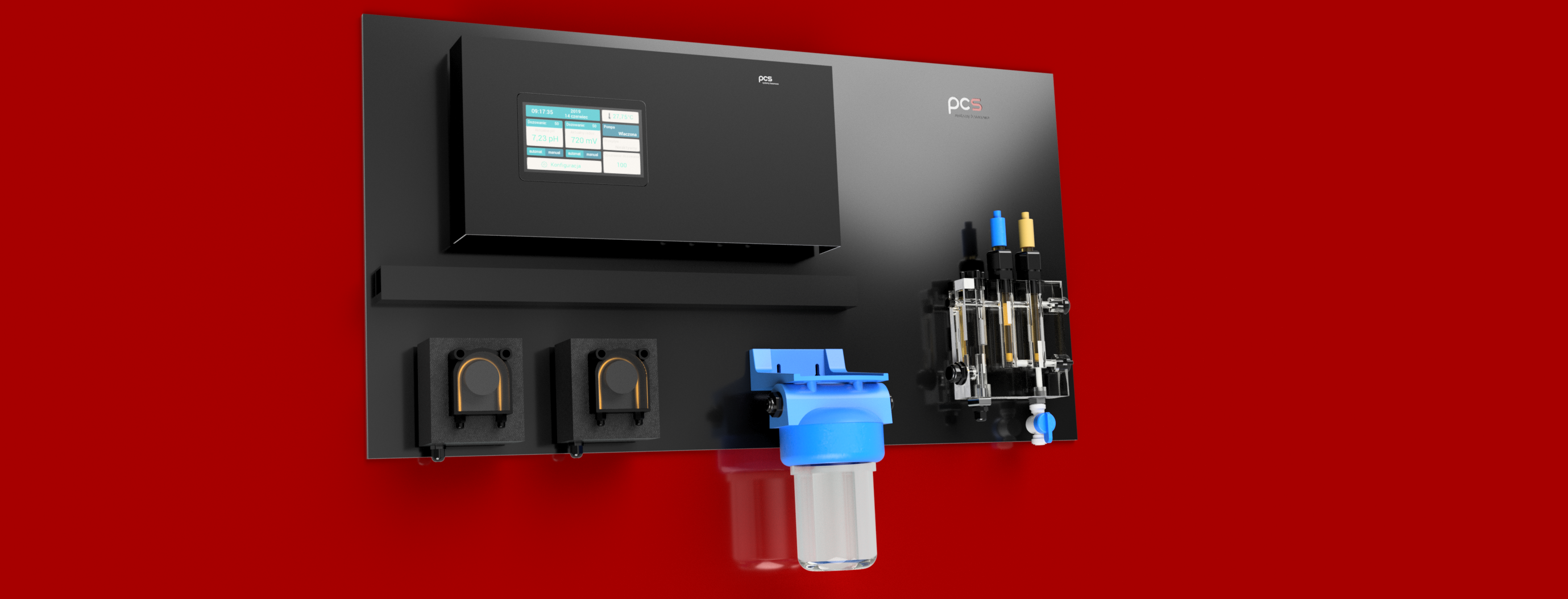 miniPCS pH-Tlen - pełen zestaw