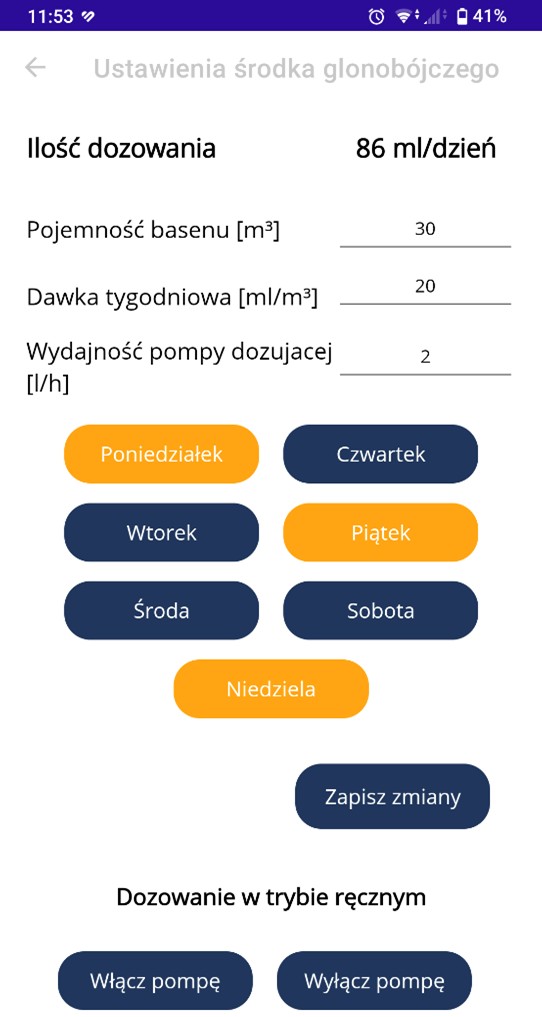 Automatyczne dozowanie środka antyglonu